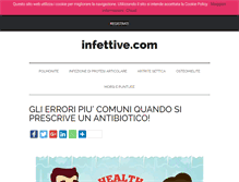 Tablet Screenshot of infettive.com